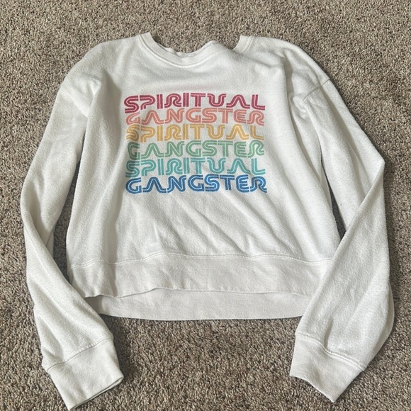 Spiritual Gangster Tops - Spiritual Gangster crew size medium